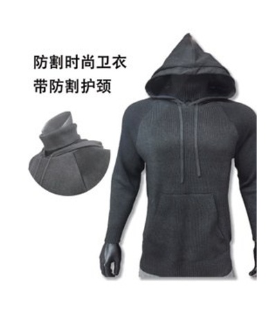 Hood Pocketwith Cut-Resistant Hoodie