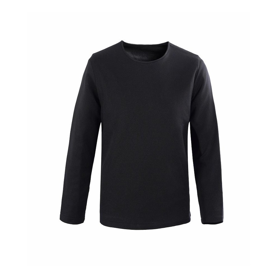 Black Stab-Resistant Long-Sleeve Shirt