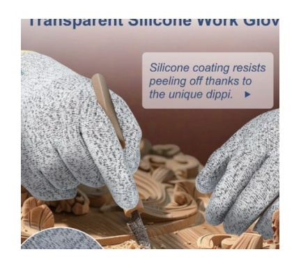 Liquid Silicone Gloves LS1003